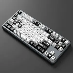 Cool Through-Print Keycap Collection, Transparent Crystal Light-Transmitting Design, Customizable Keyboard Accessory