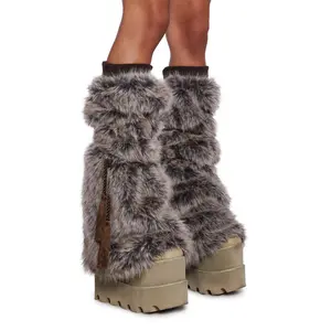 Explored Beats Legwarmers - Brown