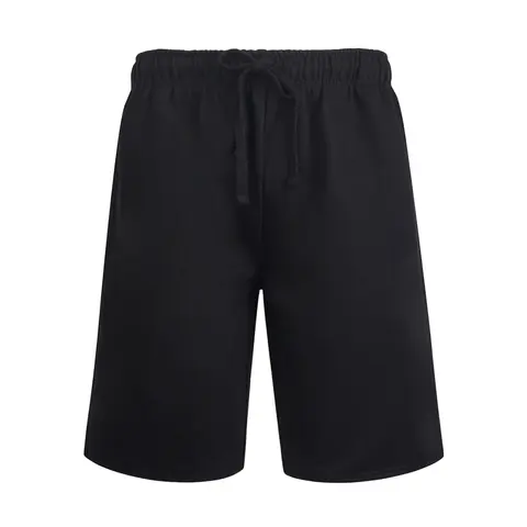 Men's Fleece Shorts Cotton with Drawstring and Pockets Lightweight Casual Warming Thermal Lined Menswear Bottoms Athletic Warm Spring Fall Winter