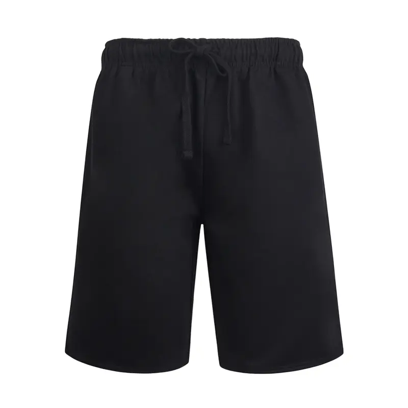 Men's Fleece Shorts Cotton with Drawstring and Pockets Lightweight Casual Warming Thermal Lined Menswear Bottoms Athletic Warm Spring Fall Winter