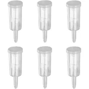 BPA-Free Airlocks - Set of 6 - Hydrolocks for Fermenting, Brewing, Beer, Wine, Sauerkraut, Kimchi and Other Fermentation Projects