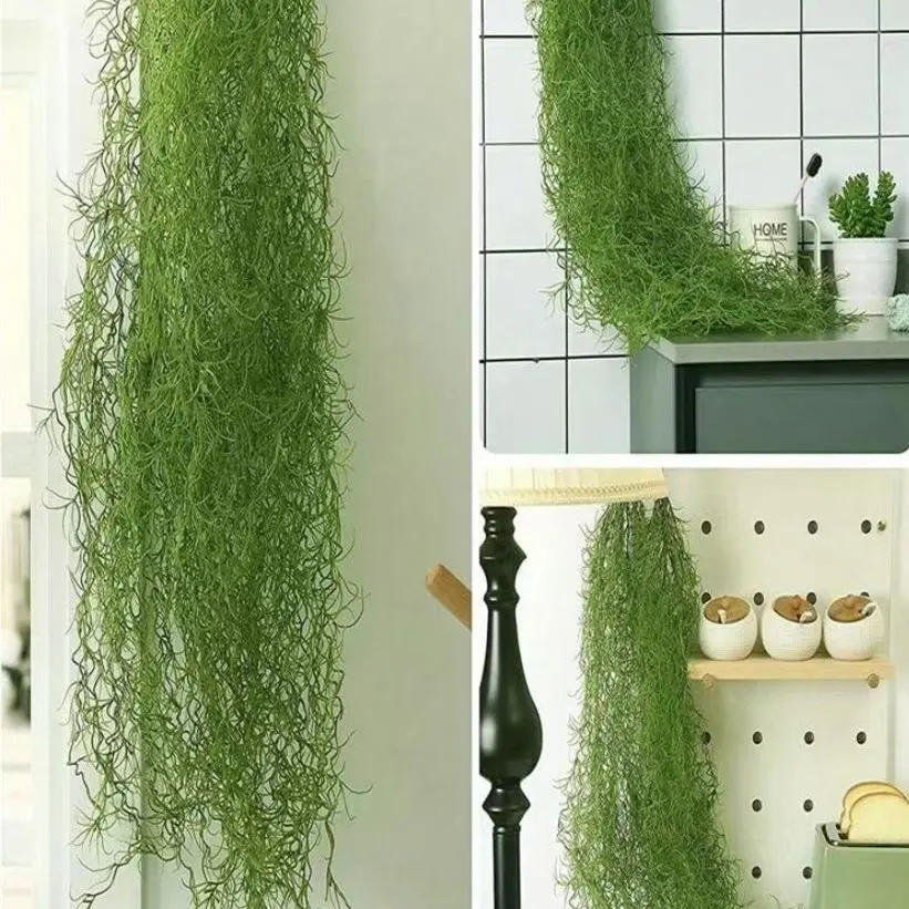 10 Pack Fake Eucalyptus Vines, Faux Eucalyptus Set, Realistic Plastic Hanging Plants, Decorative Fake Plants, Fake Plant Decoration, Artificial Plants for Indoor and Outdoor Decor, Perfect for Home, Weddings, and Valentine's Day