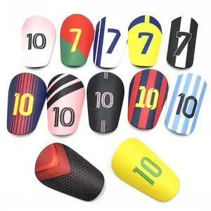 Professional Mini Football Shin Guards, Competition-Grade, Extra Small Size Training Gear, Lightweight, Breathable, Anti-Collision Shin Protectors, Football Equipment, Lightweight, Non-Slip, Football Safety Protection for Men and Childrenpatella stability