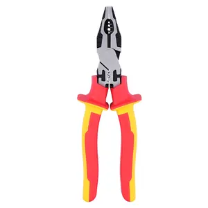 NORIX-1000v Insulated VDE 8 in Wire Cutters Pliers, for Household Electrical Circuit Repair, High Voltage Cutting Work Tools