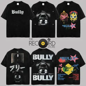 [Collection] Bully - YE 12th Album Merch 2026 Premium Washed T-Shirt For Ye Fans, Ye Stans Hip-Hop Shirt, Gift For Ye Fan Graphic Tee, Bully Album Fan Merch Shirt