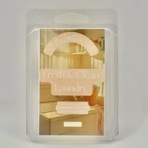 Fresh & Clean Laundry 3oz Waxmelt - Fresh and clean-just like pulling warm, fluffy sheets straight out of the dryer.