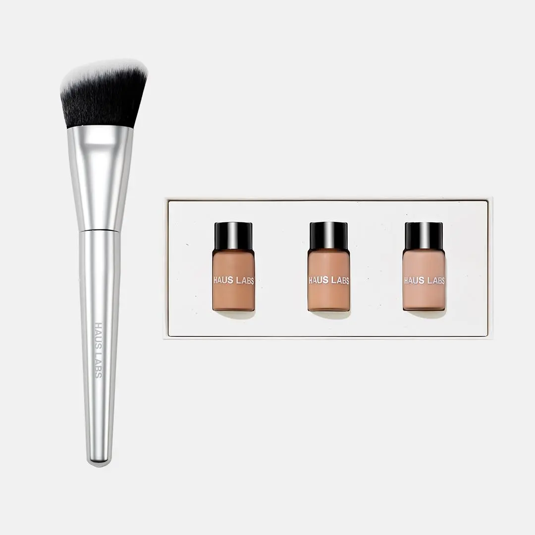 HAUS LABS Foundation Sample Kit | Triclone Skin Tech Discovery Set | TikTok Shop Exclusive HAUS LABS Foundation Sample Kit | Triclone Skin Tech Discovery Set | TikTok Shop Exclusive