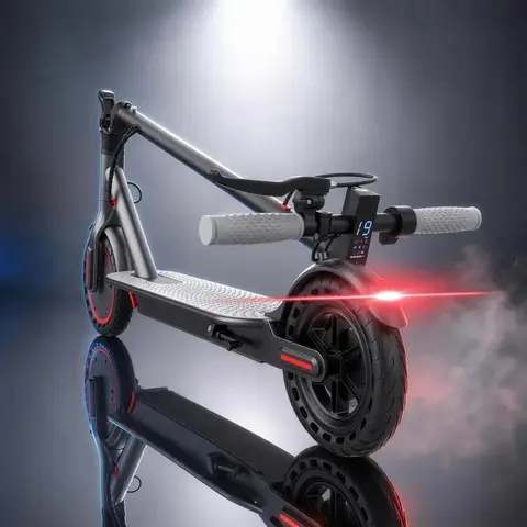 Electric Scooter 350W Motor,19 MPH Max Speed,15 Miles Range,8.5'' Foldable Scooter for Adults with APP,Foldable Commuter Scooter