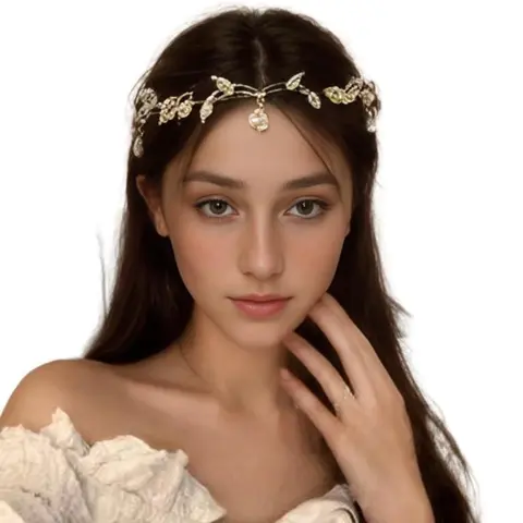 Luxurious Leaf Water Drop Rhinestone Bridal Crown Tiara, Vintage Design Hairband, Perfect for Weddings, Proms, Formal Occasions, Gift for Friends and Family, Elegant Crown Design, Headband, Bridal Accessory, Bridal Headpiece