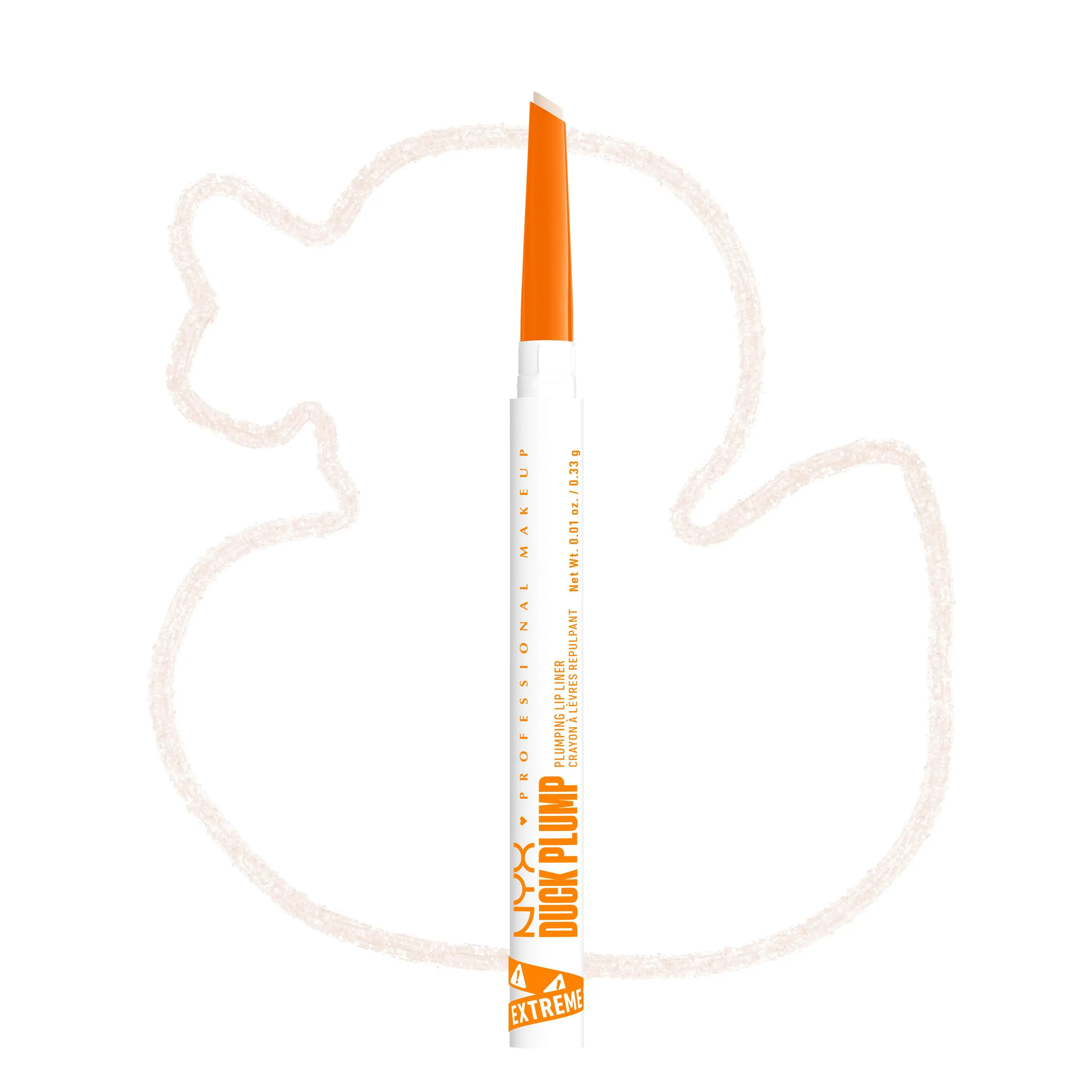 Duck Plump Plumping Lip Liner, Matte Lip Pencil with Up To 10HR Wear, NYX Professional Makeup