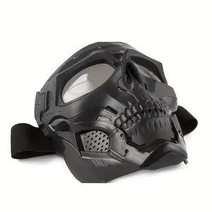 Motorcycle Skull Mask Wind Goggles Outdoor Sports Riding Glasses Halloween Props Windproof Tactical Mask