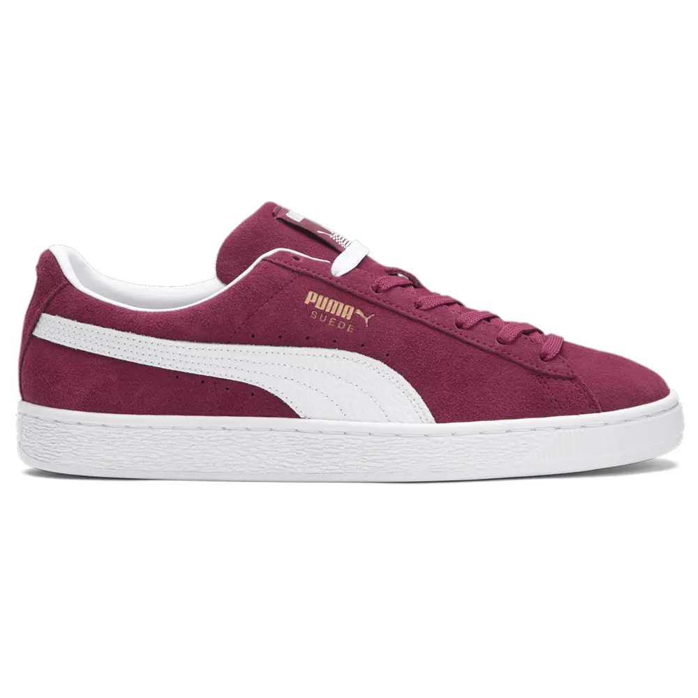 PUMA Mens X The Marathon Continues Suede Status Symbol Lace Up Sneakers Shoes Casual - Red