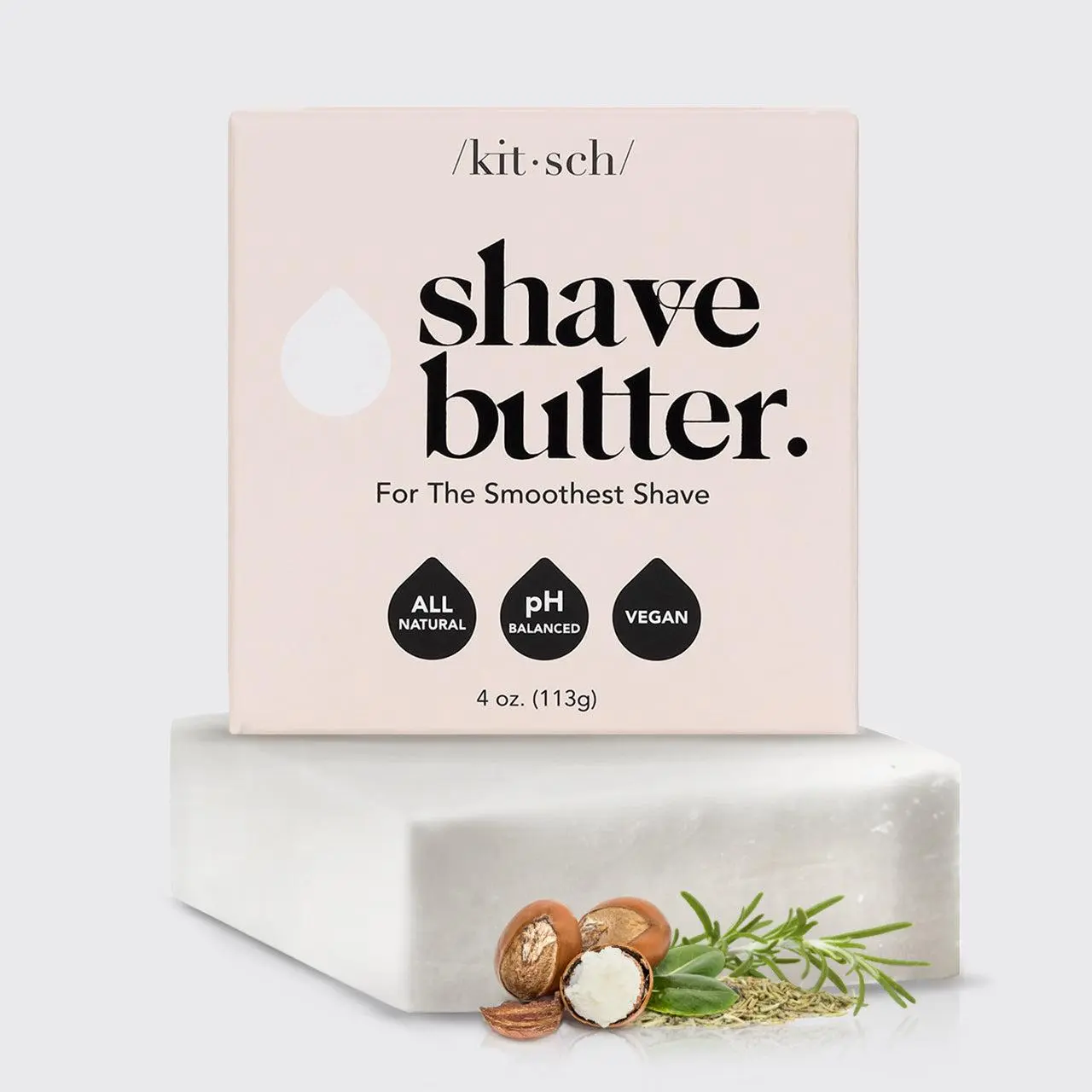 Kitsch Solid Shave Butter with Shea Butter - Aftershave Foam Cream Fragrance Kitsch Solid Shave Butter with Shea Butter - Aftershave Foam Cream Fragrance