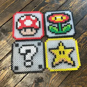 Mario coaster set of 4