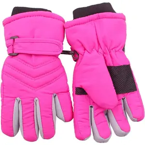 P-AD023   Kids Waterproof Winter Gloves Toddler Snow gloves Ski Gloves For Little Boys Girls