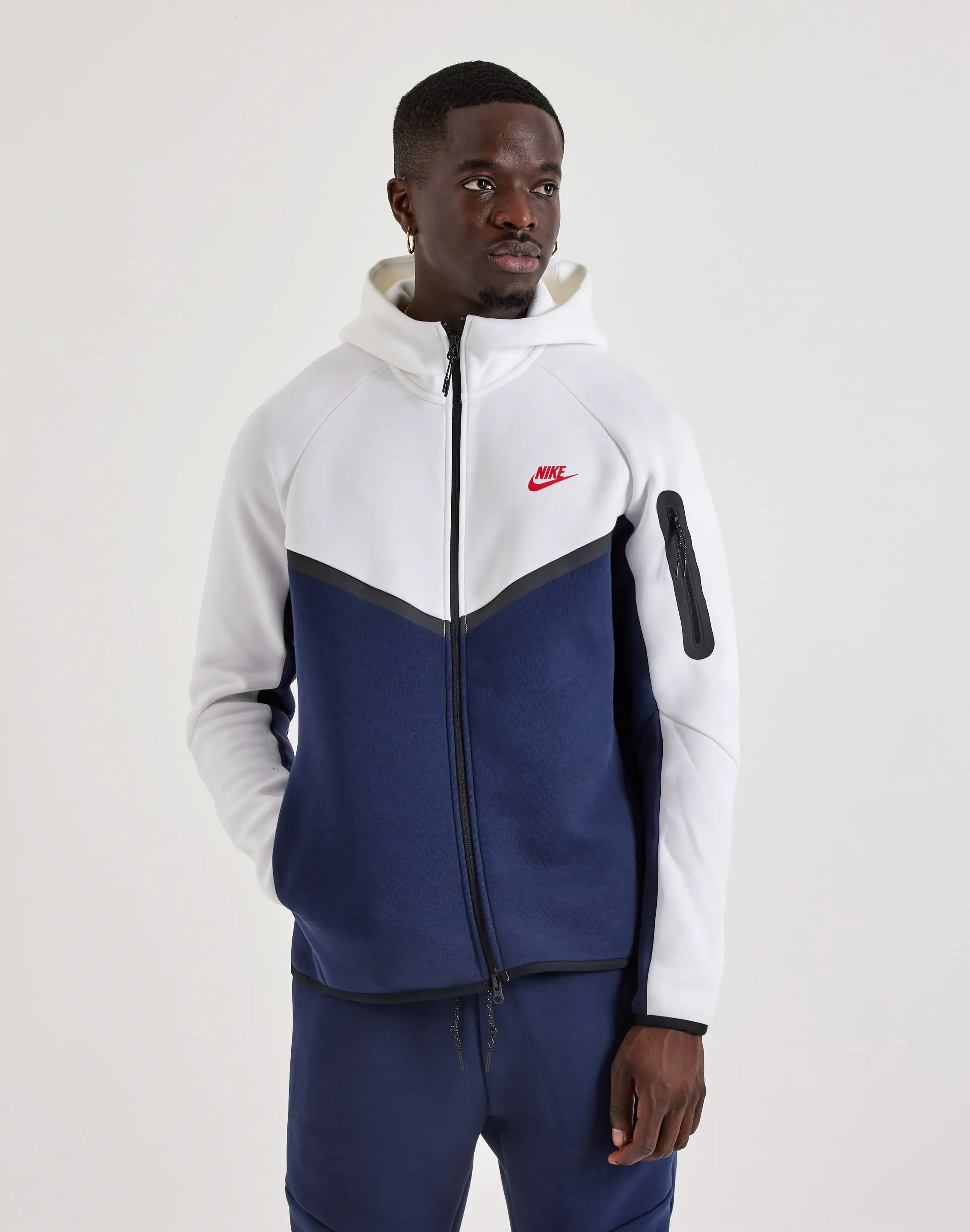 Mens Nike Tech Fleece Windrunner Full-Zip Hoodie