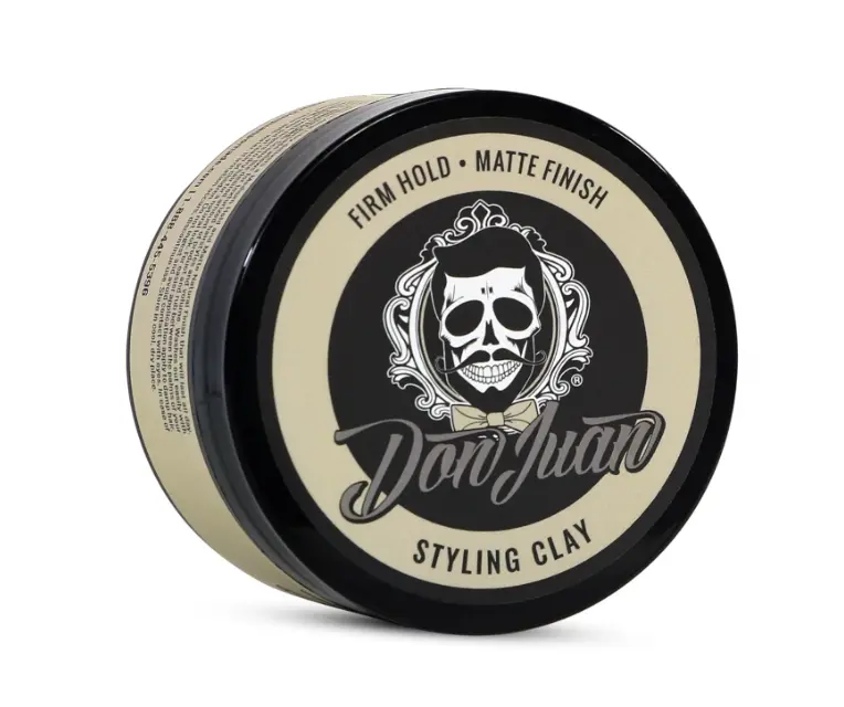 Don Juan Handmade Styling Clay Pomade 4oz Medium Hold Natural Matte Finish Water Based Summer Breeze Scent