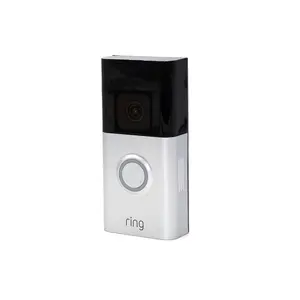 Ring Battery Doorbell Pro Smart Wi-Fi Video Doorbell - Battery-powered with 1536p HD+ Video (Satin Nickel)