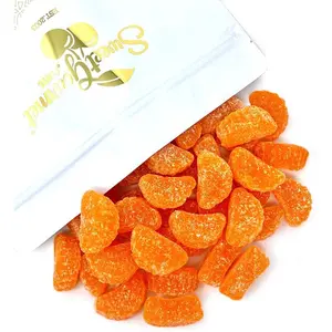 Orange Slices, Sugar Coated Jelly Candy, 4Pound Bulk Bag, Naturally Flavored, GlutenFree