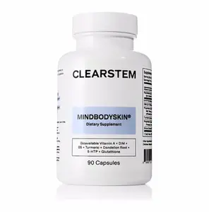Clearstem Hormonal Acne Supplement with DIM, B5, Turmeric - 90 Capsules for Clear Skin, Hormone Balance - Natural Dietary Edible Wellness Supplement by Clearstem Healthcare