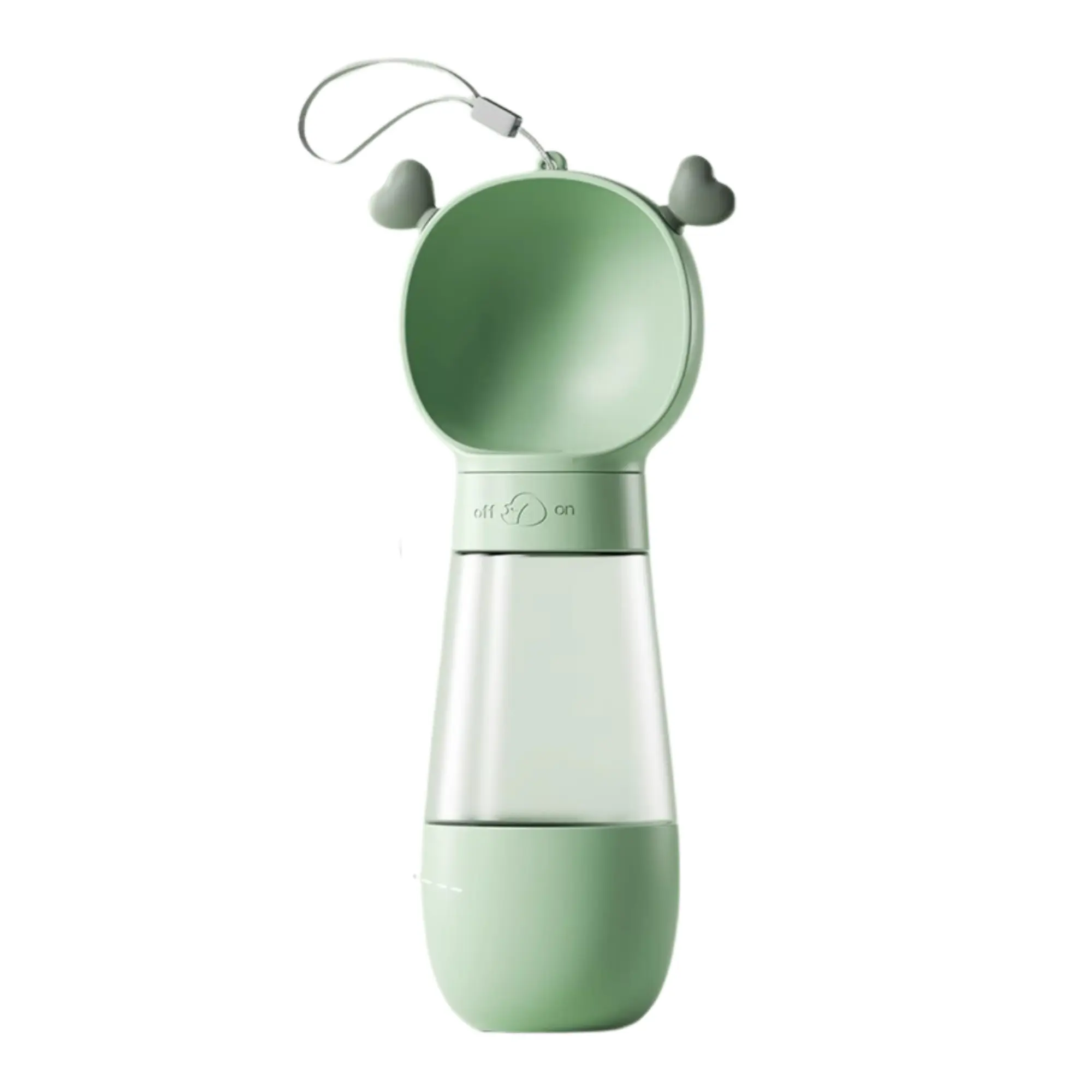 Portable Dog Water Food Cup - 2 in 1 Pet Water Bottle and Bowl, Leak Proof Travel Dog Cup, Outdoor Cat and Dog Drinking Feeding Bottle