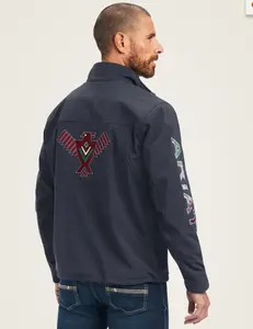 Ariat Mens Thunderbird Team Softshell Jacket - Ebony