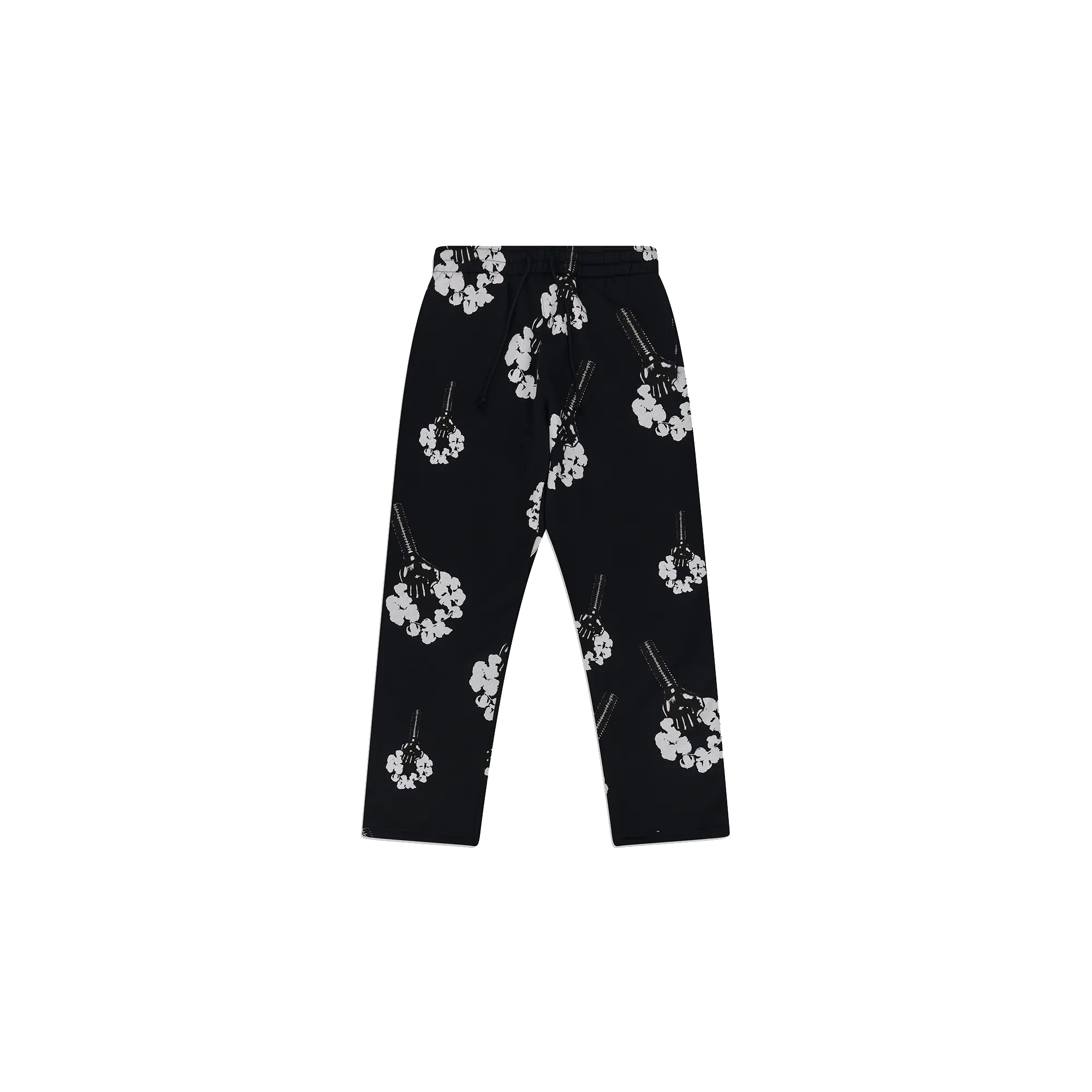 Hardies Fist Rhinestone Wreath Sweatpants "Black" DT888