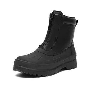 Bruno Marc Men's Zip Up Snow Boots