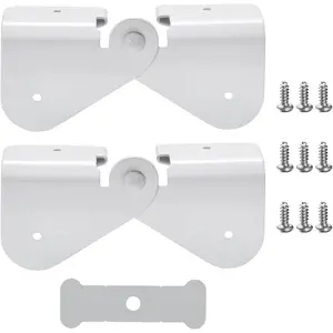 Gutter Extension Hinge Gutter Downspout Flip-Up Hinge 2 Pack Downspout Hinge