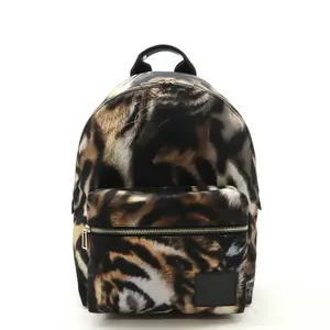 Pre-owned Paul Smith Canvas Tote Bags Tiger Leather Backpack