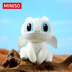 MINISO How To Train Your Dragon Light Fury Plush Figure – Lovely Gift for Birthdays & Holidays, Your Sweet Long-Lasting Companion#Summervibes