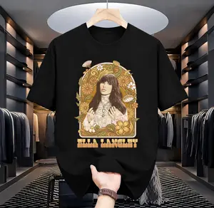 Ella Langley Ivory Dandelion Graphic T-Shirt, Oversized Cotton Tee, Country Music Vintage Aesthetic Shirt, Western Style Streetwear Unisex