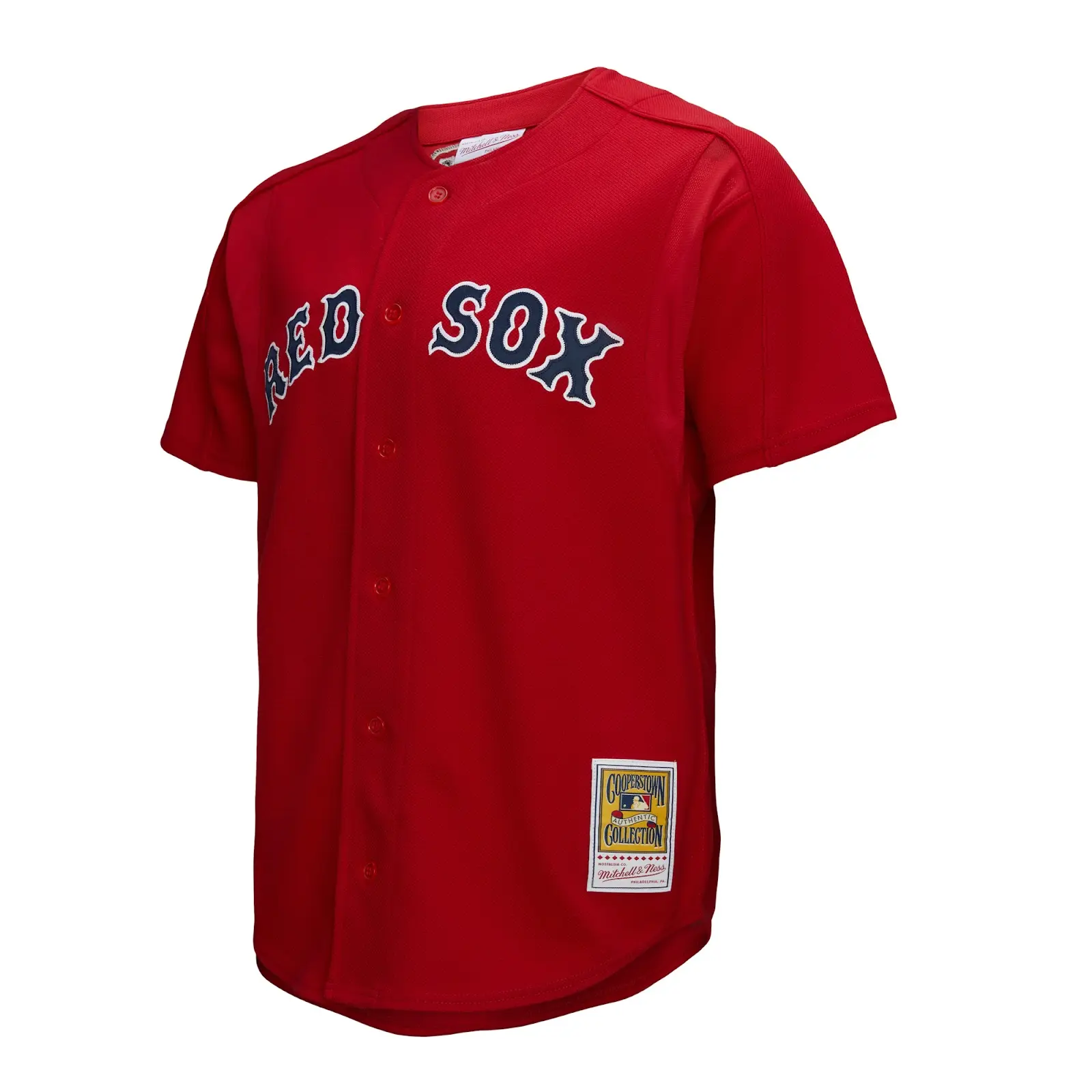 Nomar Garciaparra Boston Red Sox Red 2004 Authentic Batting Practice Jersey - Mitchell & Ness MLB Throwback, 00s Retro Baseball Jersey