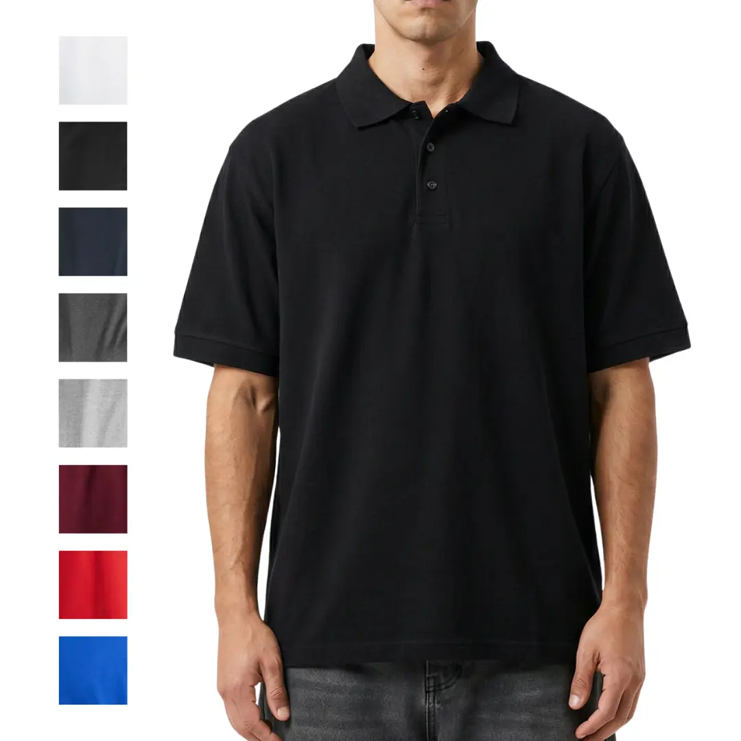 Men's Breathable Short-Sleeve Polo Shirt - Menswear Fashion Top, Authentic Design, Versatile Fit, Ideal for Casual Wear, Multiple Colors & Styles, Shortsleeve, Male Clothing