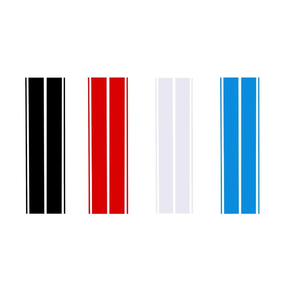 Universal Hood Decal Sticker, Car Hood Racing Body Side Vinyl Modified Stripe 1 pc
