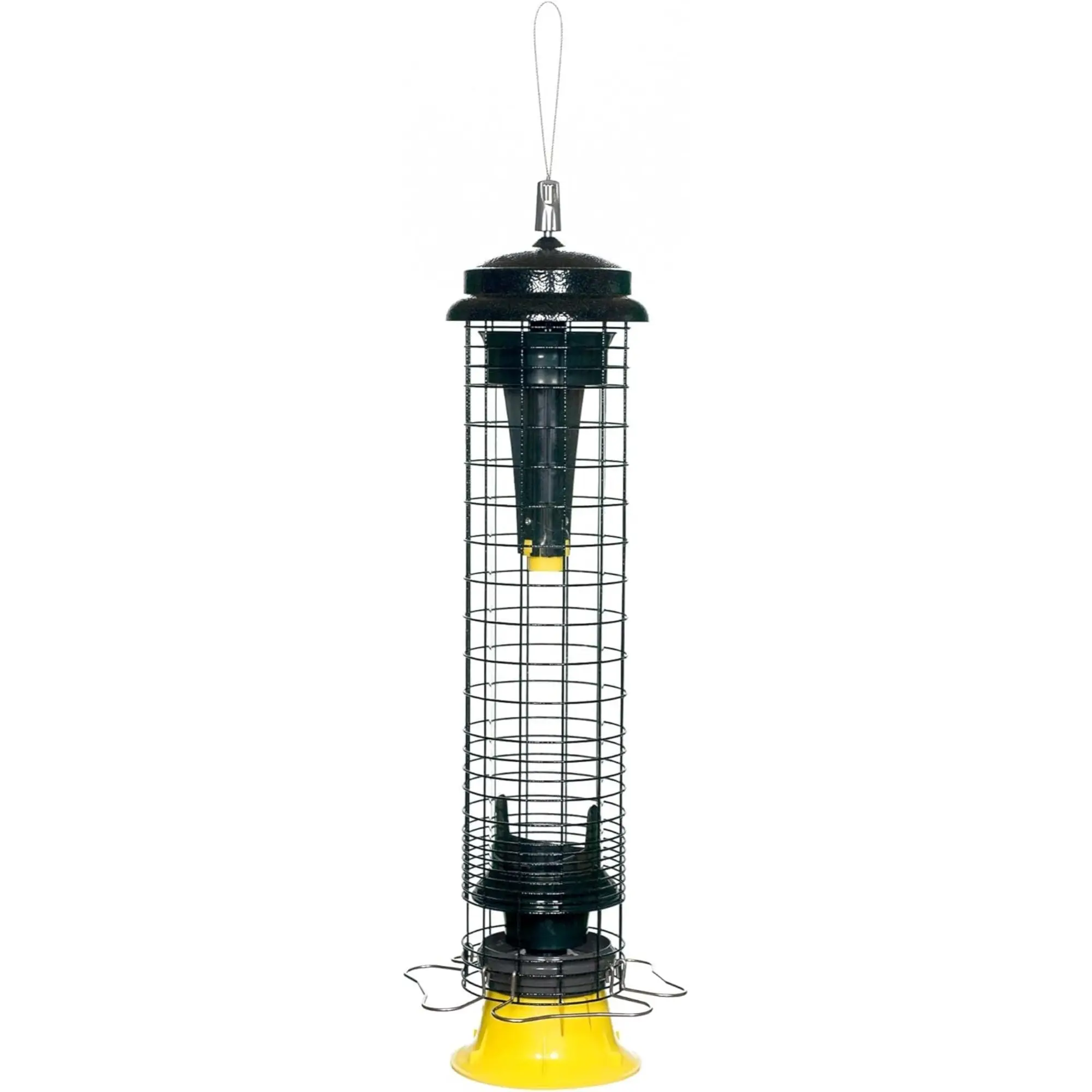Brome Squirrel Solution 150 Squirrel-Proof Bird Feeder, 2.6lbs Seed Capacity, Green