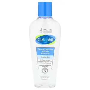 Cetaphil Gentle Oil-Free Makeup Remover, 6 fl oz (177 ml)