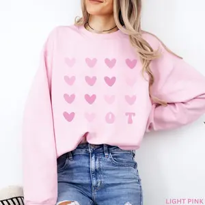 Occupational Therapy Valentines Day Sweatshirt, Occupational Therapist, OT Crewneck, OT Gift, Pink Hearts OT Shirts, Ota Crew Neck