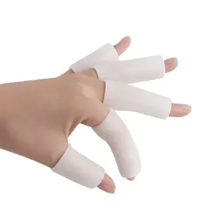 10pcs Silicone Finger Guards Thumb Protectors, Soft Flexible Sleeves for Hand Maintenance, Reusable Wearable Finger Care, Comfort Fit Hand Protectors