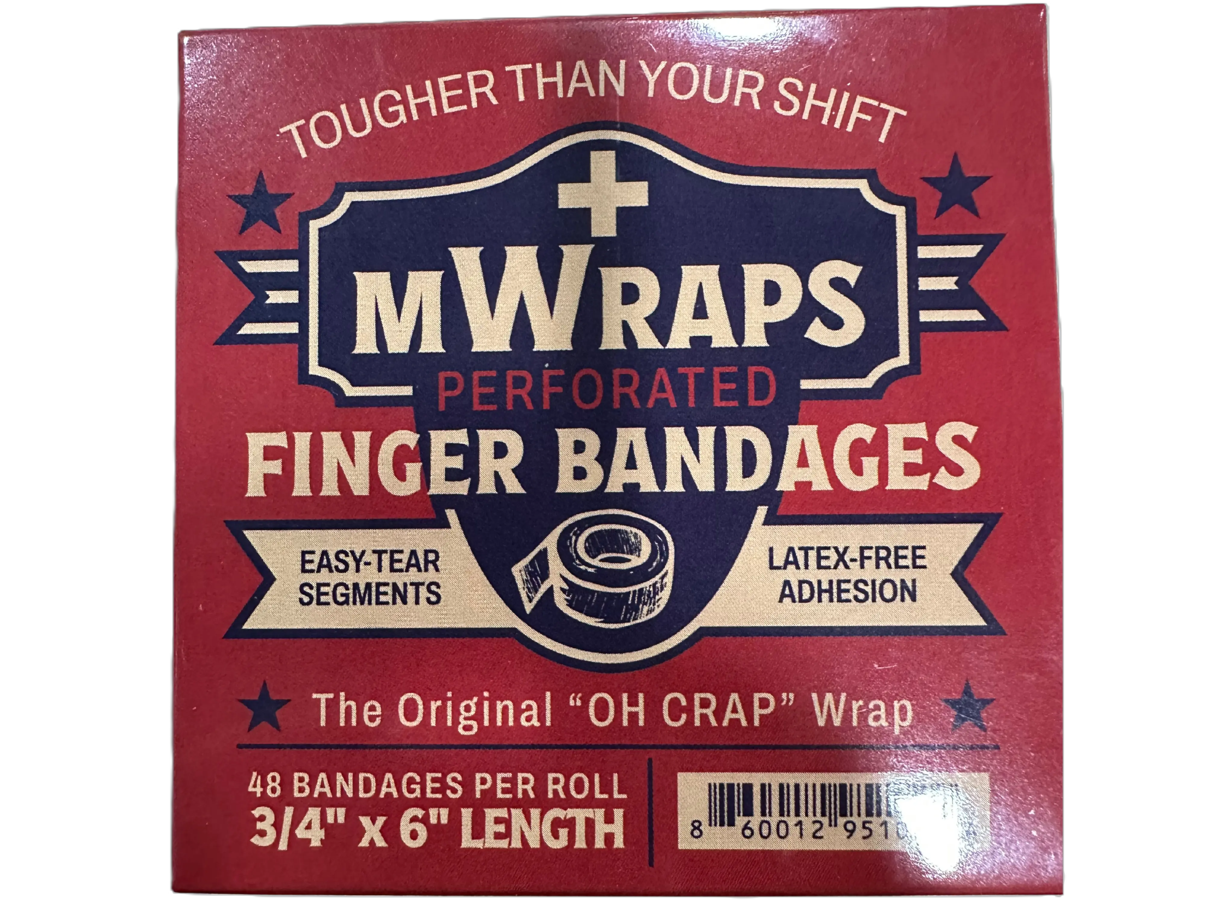 MWrap Finger Wrap for Work — Stays On When Bandaids Don’t
