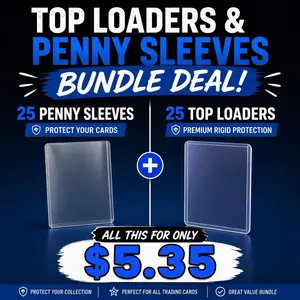 x25 Top Loaders & x25 Penny Sleeves