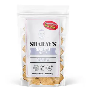 Sharay's Ghana Style Brittle - Cashew Vegan gluten free all natural