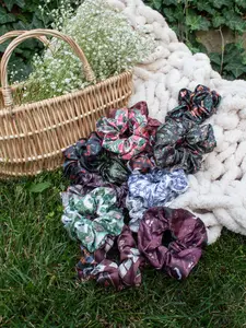 Bookish Satin Scrunchie