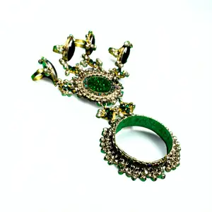 Afghan Bangles Bracelet – Adjustable Tribal Cuff | Handmade Boho Jewelry