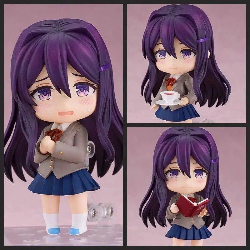 Heartbeat Literature Department Anime Yuri, Shuji, Monica, Shaisui, Clay Figure Collectible Gift Model Decoration Item