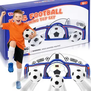 Dreamon Football Goal Interactive Trainer for Kids Indoor, Soccer Training Equipment with Score Counter & 2 Game Modes, Family Fun Reaction & Coordination Training Game, Football Gifts Boys 6-12