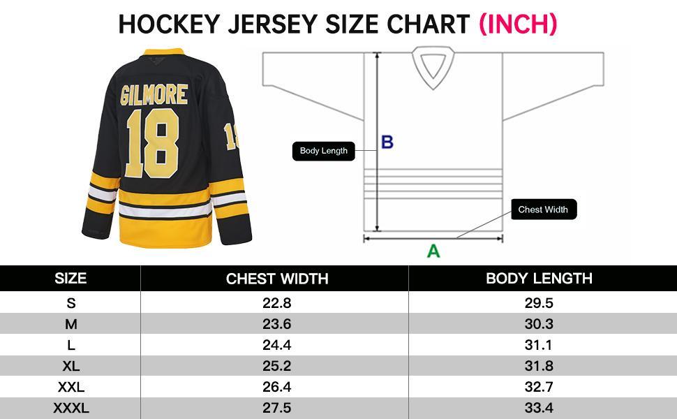 Mens 18 Happy Gilmore 1996 Movie Boston Adam Sandler Ice Hockey Jersey Stitched Black S-3XL,Gift for Game Day, Greenish