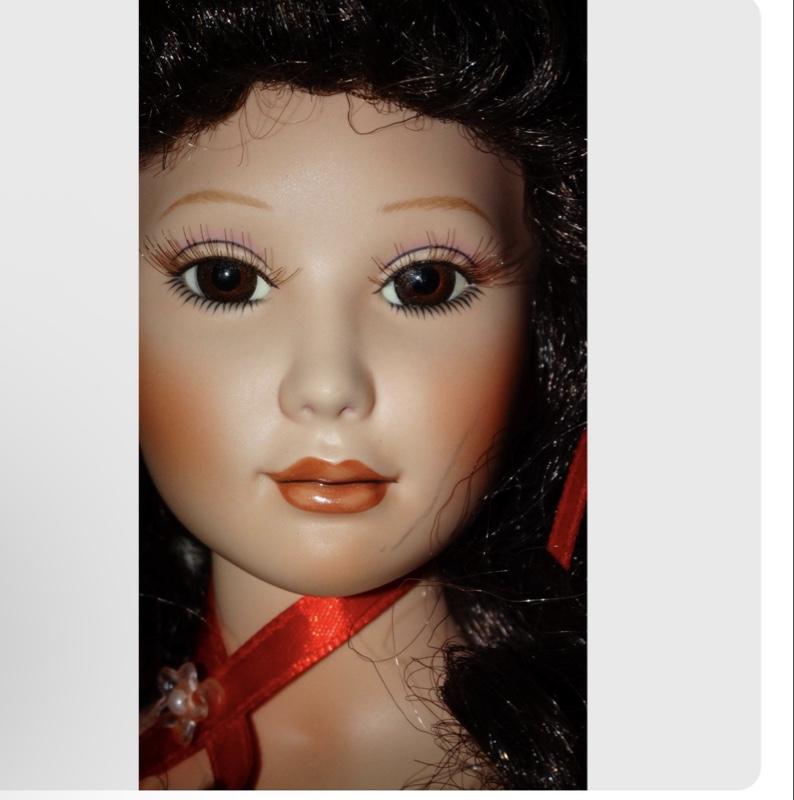 Haunted Porcelain Doll Meet Myra White Light Spirit Watcher 21-inch OOAK Rare Serenity Hope Protector Magical Powers All Sales are Final Haunted Porcelain Doll Meet Myra White Light Spirit Watcher 21-inch OOAK Rare Serenity Hope Protector Magical Powers All Sales are Final