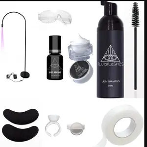 ILUMI LASHES LED UV LASH EXTENSIONS FULL KIT