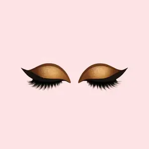 1 / 2 / 4 Pairs Lazy Eye Shadow Eyelash Patch, New Colorful Eyeshadow Eyelash Stickers, 3-in-1 Self-Adhesive Reusable Fast Makeup Stickers with False Lashes, Shadow, Eyeliner, for All Eye Shapes